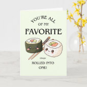 Favorite Things all rolled Into One Karte (Gelbe Blume)