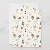 Favorite Things Geschenk Austausch Weihnachts-Part Einladung (Rückseite)