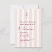 Favorite Things Holiday Book & Wine Club Party Dankeskarte (Vorderseite)