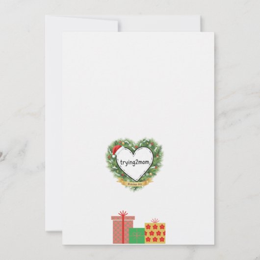 Favorite Things Holiday Party, gift exchange Einladung (Rückseite)