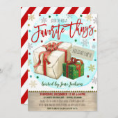Favorite Things Weihnachts-Party Einladung (Vorne/Hinten)