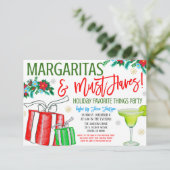 Favorite Things Weihnachts-Party Einladung (Stehend Vorderseite)