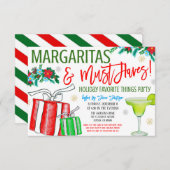 Favorite Things Weihnachts-Party Einladung (Vorne/Hinten)