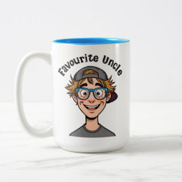 Favorite Uncle Mug Zweifarbige Tasse