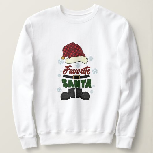 Favorite WeihnachtsWeihnachten Sweatshirt (Design vorne)