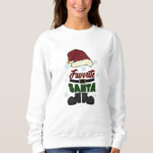 Favorite WeihnachtsWeihnachten Sweatshirt (Vorderseite)