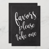 Favoriten Bitte nehmen Sie ein erschwingliches Cha Einladung (Vorne/Hinten)