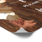 Favoriten Bitte nehmen Sie eine OM Cowboy Baby Dus Poster (Ecke)