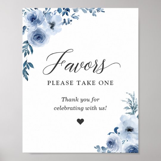 Favoriten Bitte Nehmen Sie Eine Pflaume Blauer Flo Poster Zazzle De