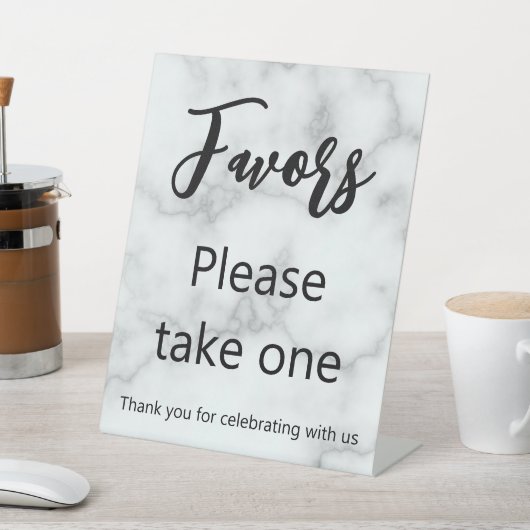 Favoriten Bitte nimm dir ein Dankeschön Imitats We Sockelschild (In SItu)