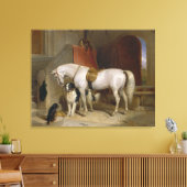 Favoriten, das Eigentum von H.R.H. Prince George Leinwanddruck (Insitu (Wohnzimmer))