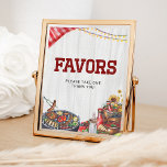 Favoriten GRILLEN Backyard Rustic Baby Shower Poster<br><div class="desc">Favorit GRILLEN Backyard Rustic Baby Shower Poster.</div>
