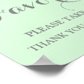 Favoriten Kinderdusche Schild Pink Wasserfarbenprä (Ecke)