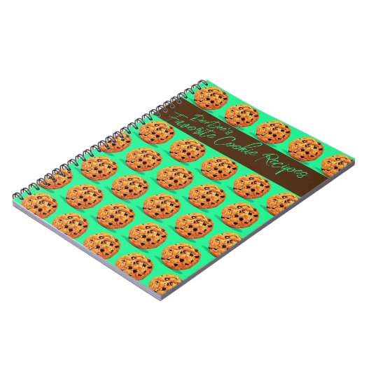 Favoriten-Kochrezepte Personalisiertes Notebook Notizblock (Linke Seite)