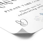 Favoriten Nehmen Sie bitte einen bläschen Pfirsich Poster (Ecke)