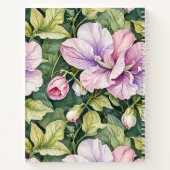 Favoriten-Platterbsen-Hardcover-Notebook Notizblock (Rückseite)