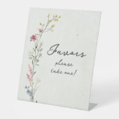 Favoriten Sockelschild (Vorderseite)