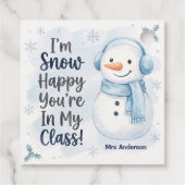 Favoriten-Tags Geschenkanhänger (Rückseite)