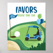 Favoriten Vielen Dank Golf Par-T-Shirt Boy Birthda Poster (Vorne)