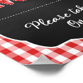 Favoriten-Zeichen - Red Baby Q Poster (Ecke)