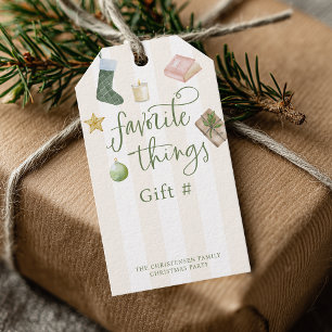 Favoritenaustausche Geschenkanhänger