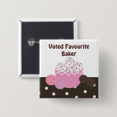 Favoritenbaker Button (Vorne & Hinten)