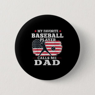 Favoritenbaseball-Spieler nennt mich Vater-USA-Fla Button