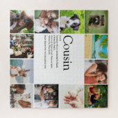 Favoritenbester Cousin Definition 12 Foto Puzzle (Horizontal)