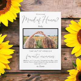 FavoritenErinnerungen Trauzeugin Vorschlag Foto Einladung