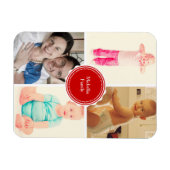 Favoritenfamilien-Fotos Magnet (Horizontal)