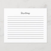 Favoritenhaushaltsrezepte | Einfache Basisrezeptka (Rückseite)