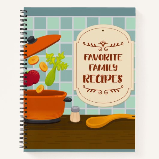 Favoritenheft Notizblock (Vorderseite)