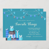 Favoritenklänge geben Exchange blauer Einladung (Vorne/Hinten)