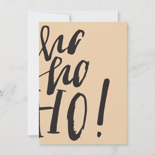 Favoritenklänge Geschenke Exchange braune Papierpa Einladung (Rückseite)