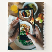 Favoritenrezepte 2 Foto Magazine Cover Notizblock (Rückseite)