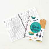 Favoritenrezepte Notizblock (Innenseite)