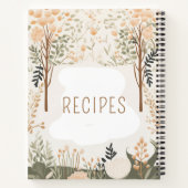 Favoritenrezepte Personalisiert Notizblock (Rückseite)