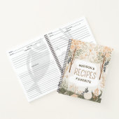 Favoritenrezepte Personalisiert Notizblock (Innenseite)