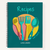 Favoritenrezeptorenblatt Notizblock (Vorderseite)