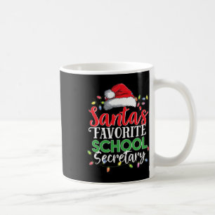 Favoritenschulsekretär Weihnachten Funny Xmas Gif Kaffeetasse