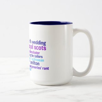 Favoritentage Zweifarbige Tasse