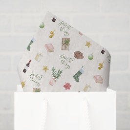 Favoritentreffen Gemustert Weihnachten Seidenpapier