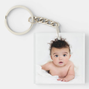 Favoritenvorlagen für Fotos mit 2 Fotos Schlüsselanhänger