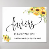 Favors Party signieren Hochzeitsempfang boho Sonne Poster (Vorne)