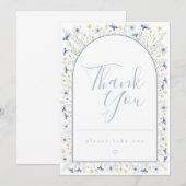 Favors Table Card Einladung (Vorne/Hinten)