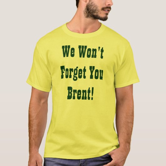 Favre t'shirt, Verpacker T-Shirt (Vorderseite)