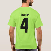 Favre = Verräter T-Shirt (Rückseite)