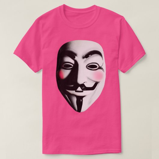 Fawkes Mask T-Shirt (Design vorne)
