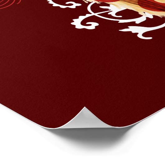 Fawkes Spread Wings Poster (Ecke)