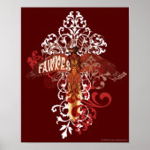 Fawkes Spread Wings Poster (Vorne)